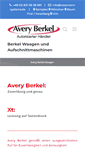 Mobile Screenshot of berkel-waagen-ulm.com